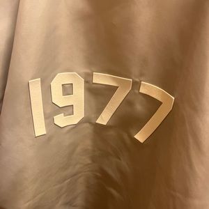 Fear of god essentials coach jacket